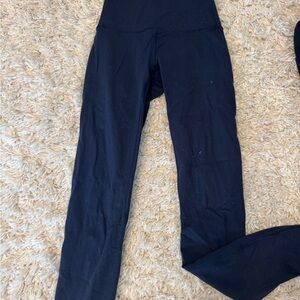 Navy Lululemon Leggings